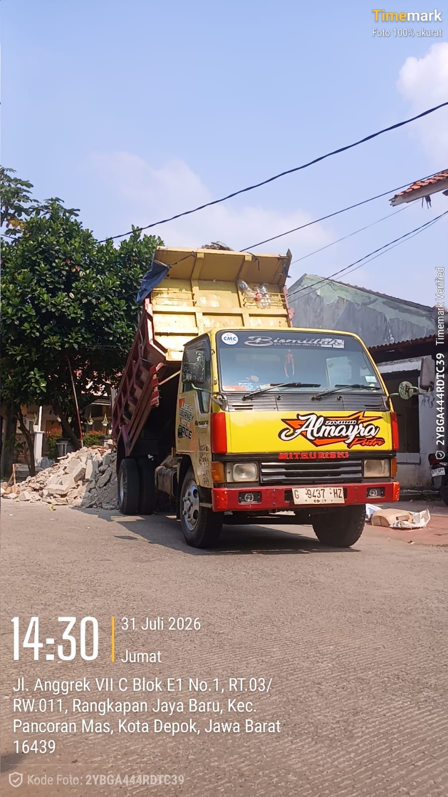 Dokumentasi Jasa Pengurugan Puing